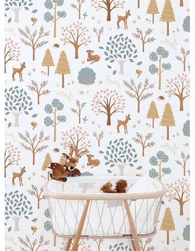 Papier peint animaux - Forest Living Vous souhaitez 