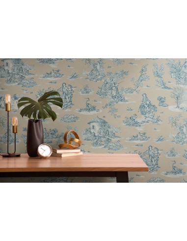 Papier peint Toile de Jouy Moderne vente chaude votre 