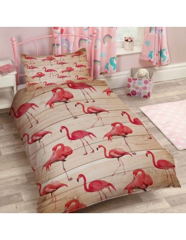 Parure de Lit avec Flamant Rose Réaliste Profitez des Offres !