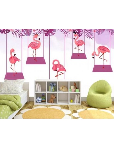 Papier Peint Flamant Rose 4 Murs Balance du meilleur 