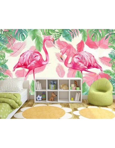 Papier Peint Flamant Rose 4 Murs Duo sélection de produits