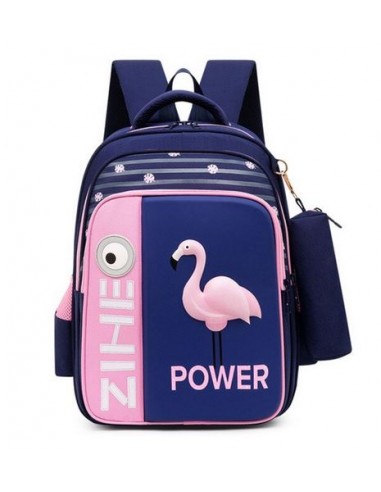 Cartable Flamant Rose Power Marine store