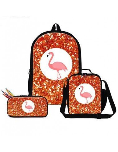 Lot de Sacs Flamant Rose Paillettes Corail hantent personnes