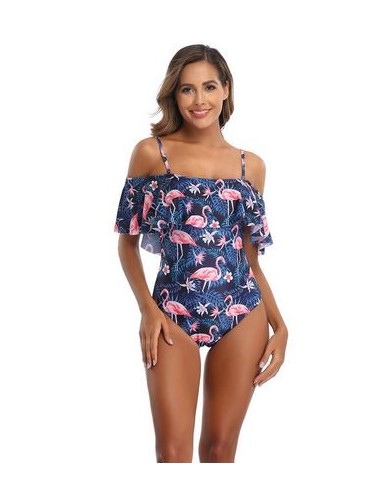 Maillot de Bain Flamant Rose 1 pièce Mode prix