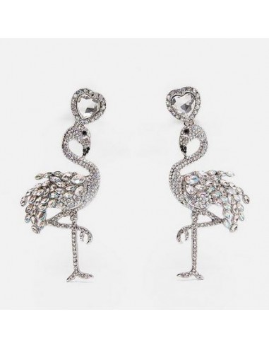 Boucles d'Oreilles Flamant Rose Luxe s'inspire de l'anatomie humaine