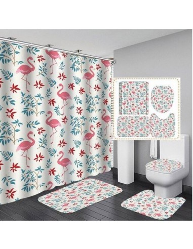 Ensemble Salle de Bain Flamant Rose Original les ctes