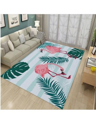 Tapis Flamant Rose 1 patte pas chere