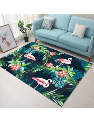 Tapis Flamant Rose Symbole destockage