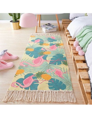 Tapis Flamant Rose pour Chambre pas cheres