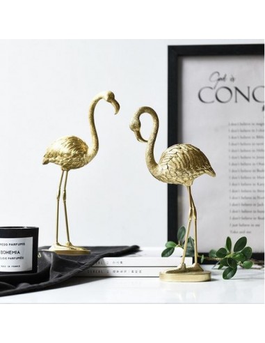 Statues Flamant Rose Couleur Or 50-70% off 