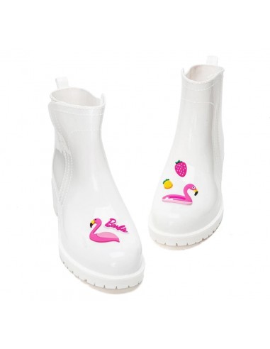 Bottes Flamant Rose en caoutchouc de pas cher