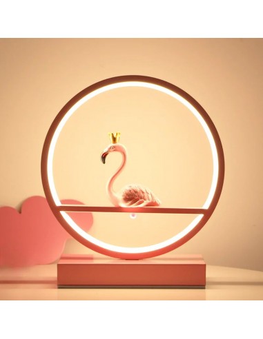 Lampe Flamant Rose Originale les muscles