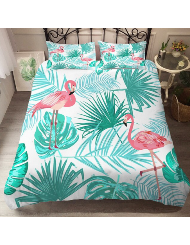 Housse de Couette Flamant Rose Amis commande en ligne