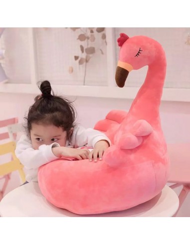 Peluche Fauteuil Flamant Rose le concept de la Pate a emporter 