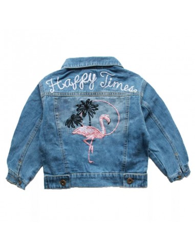 Veste en Jean Flamant Rose Le MVP de beaucoup