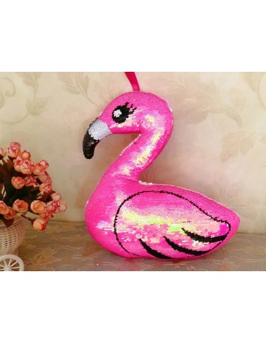 Coussin Flamant Rose sur le site 