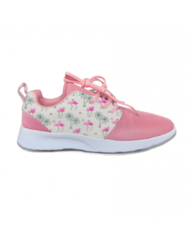 Baskets Flamant Rose Lacets plus qu'un jeu 