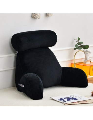 Coussin de lecture Noir soldes