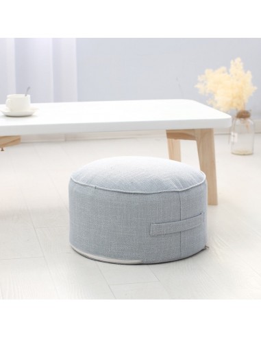 Pouf Gris clair rembourrage situé sous