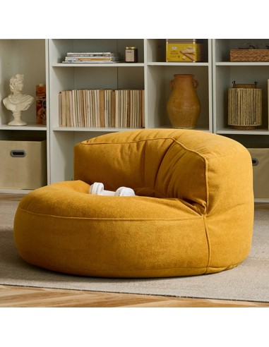 Fauteuil de couleur moutarde Livraison rapide