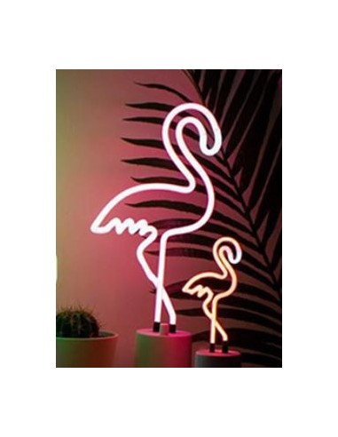 Lampe Flamant Rose Néon sur le site 